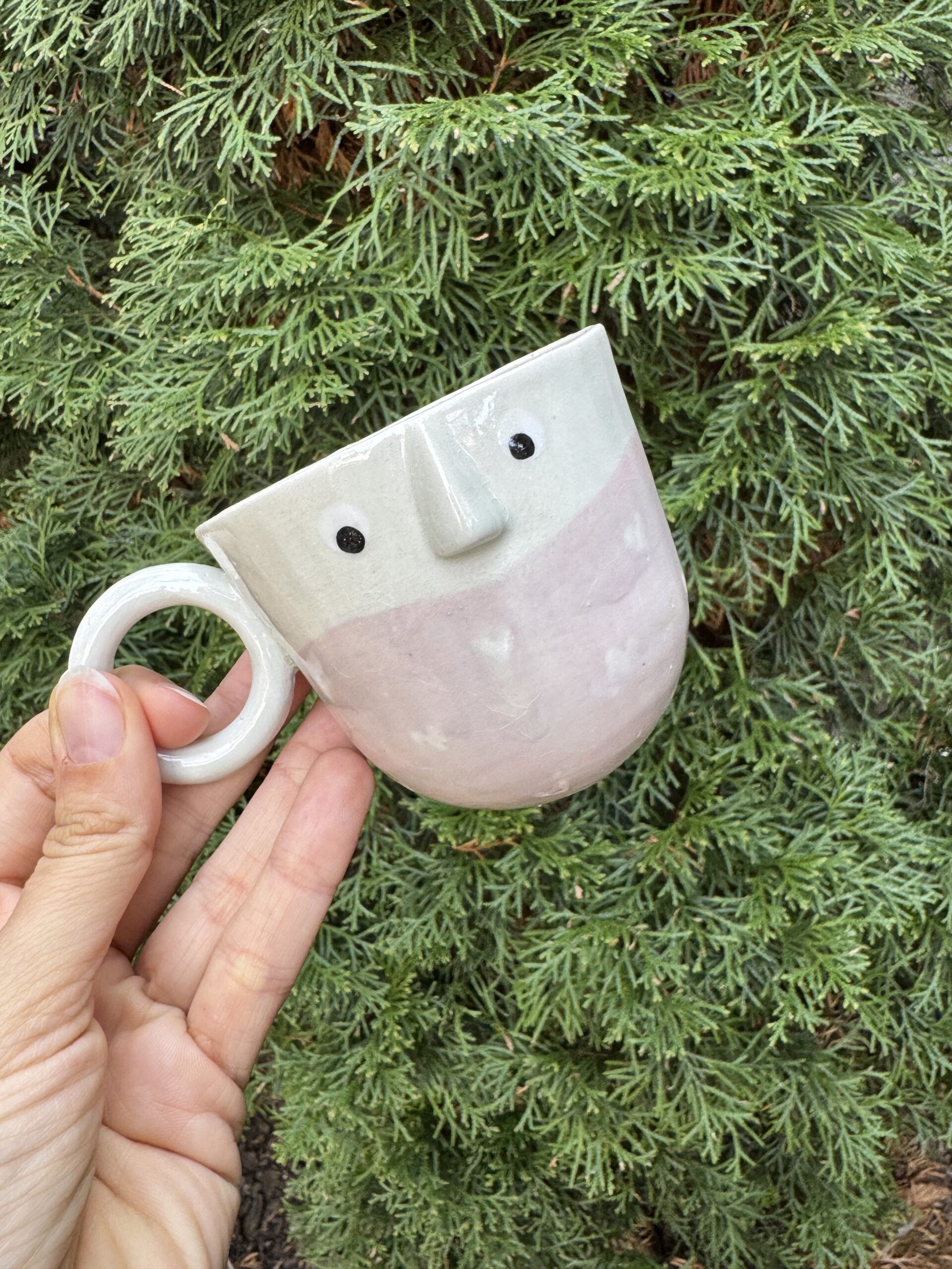 Kubek ceramiczny Puderek