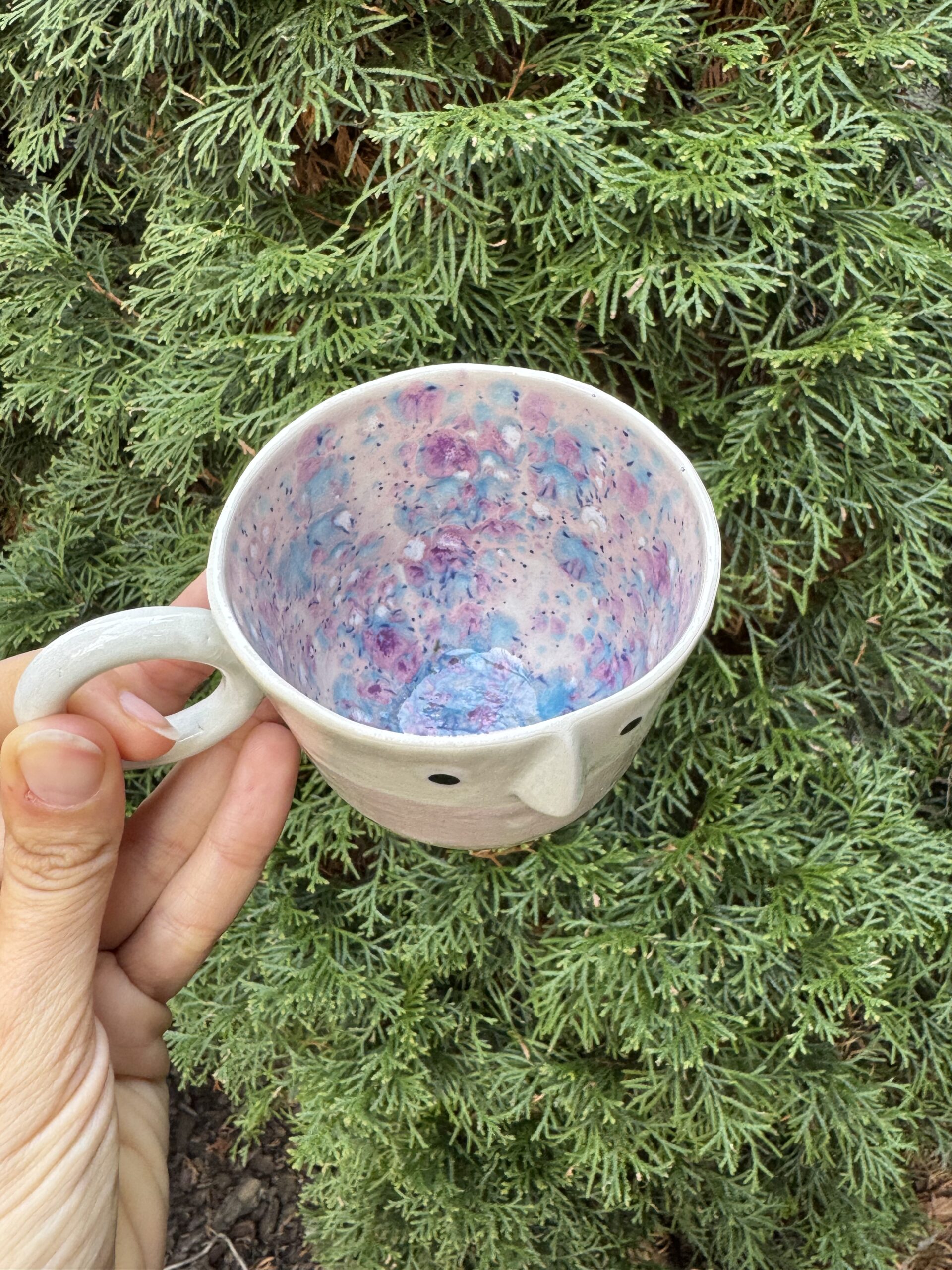 Kubek ceramiczny Puderek - obrazek 2