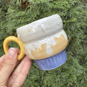 Kubek Muffinka Malina z bitą śmietaną