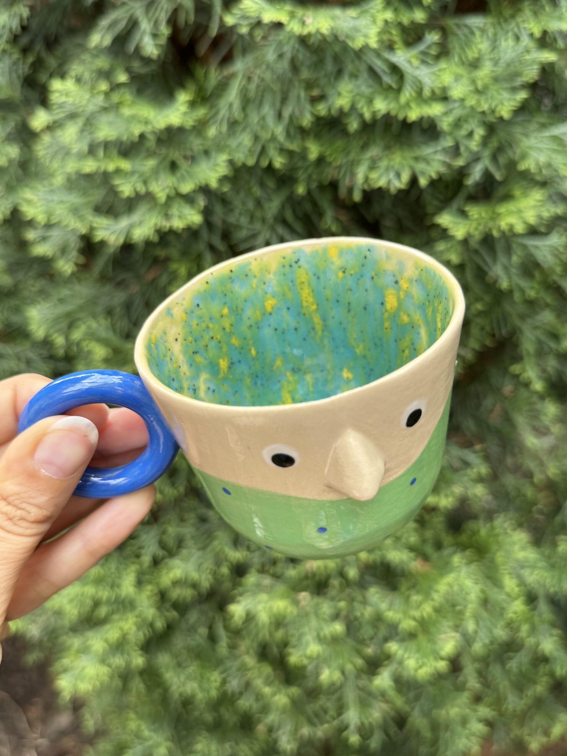 Kubek ceramiczny Wiosennik - obrazek 3