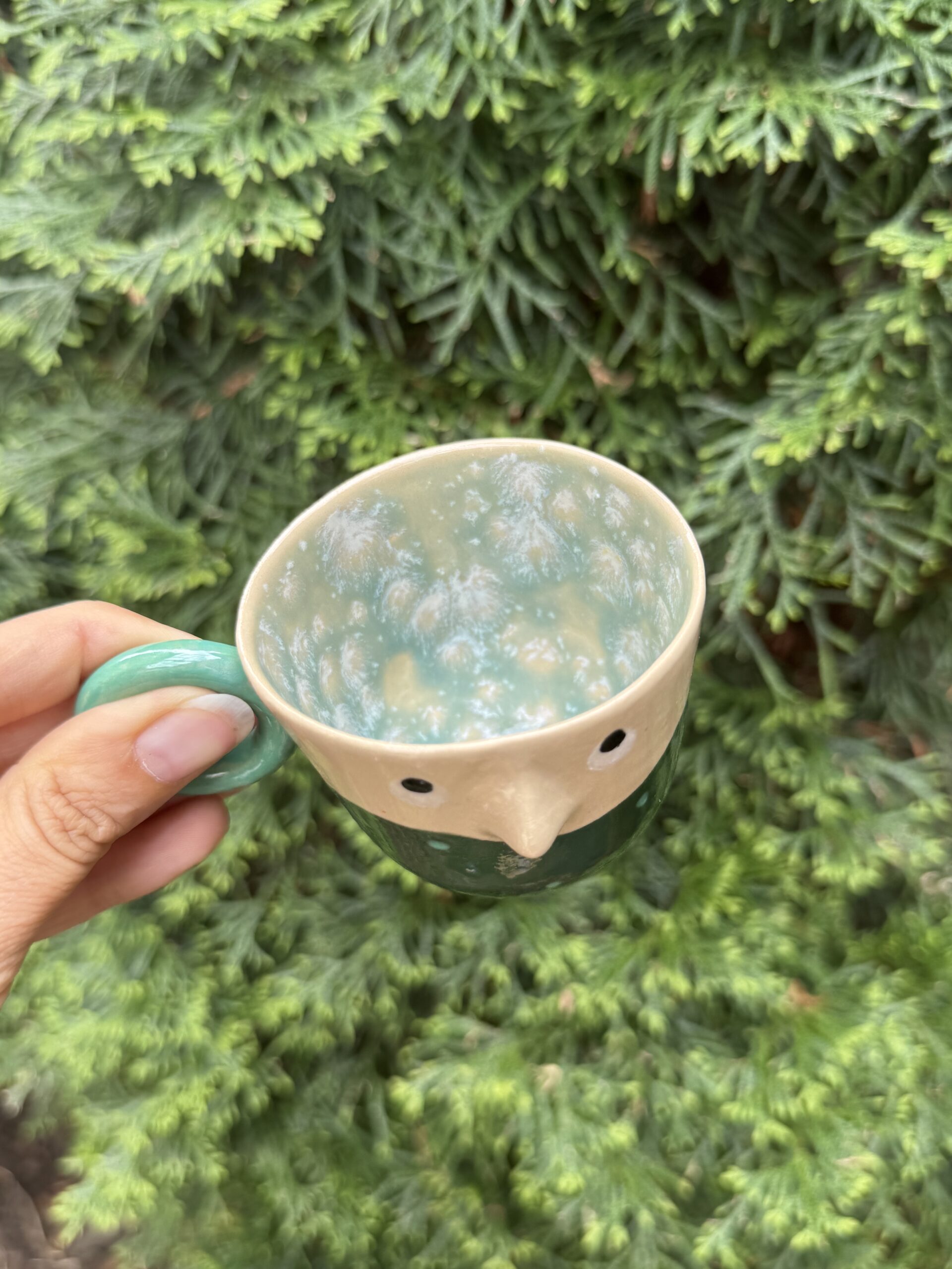 Kubek ceramiczny Zielonik - obrazek 2