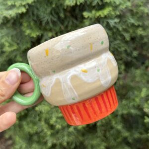 Kubek Muffinka Wiśniowa beza