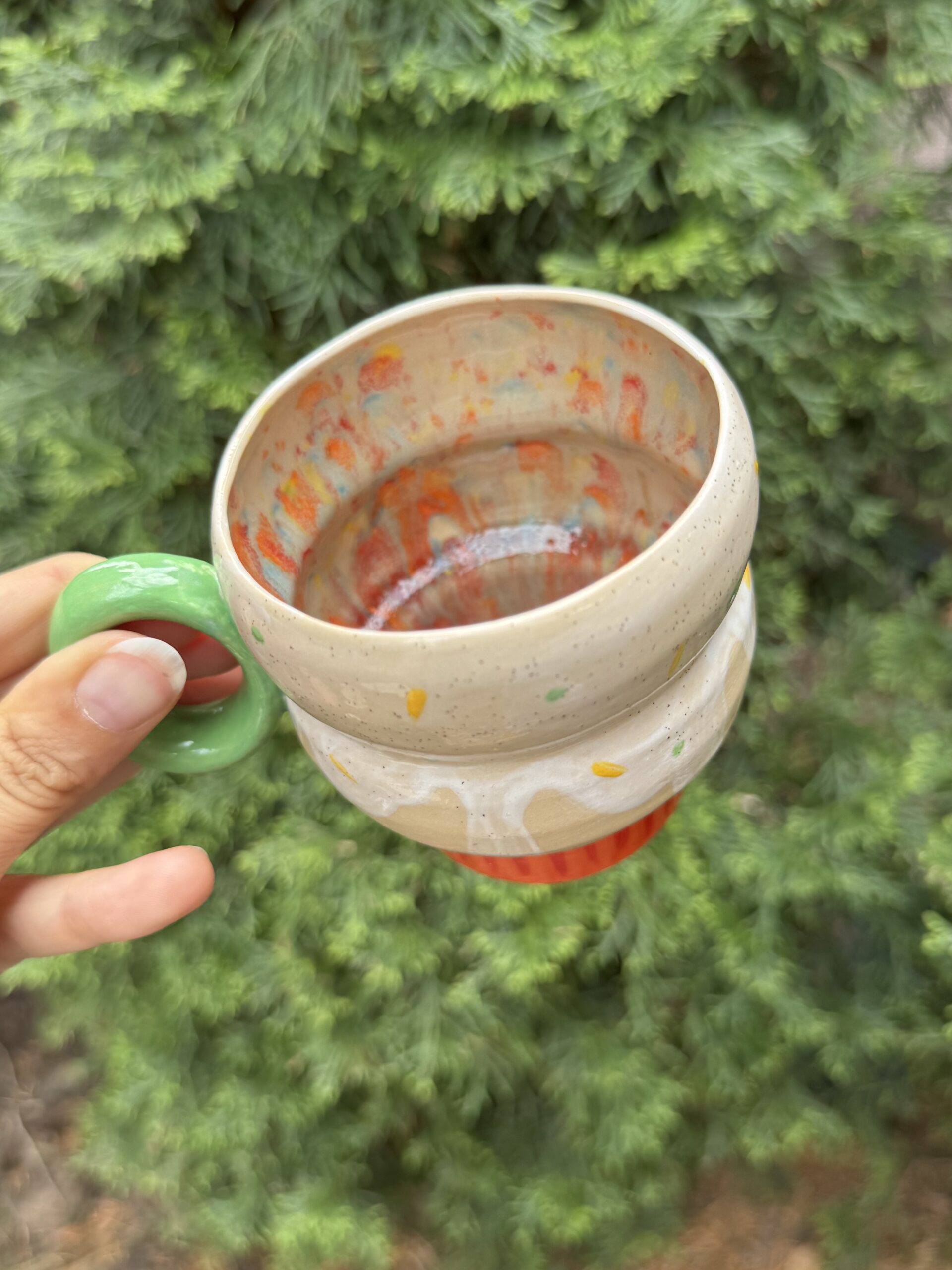 Kubek Muffinka Wiśniowa beza - obrazek 2