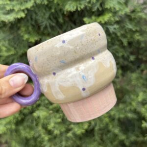 Kubek Muffinka Truskawkowa chmurka