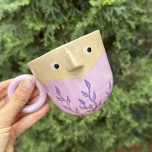 Kubek ceramiczny Lawendek