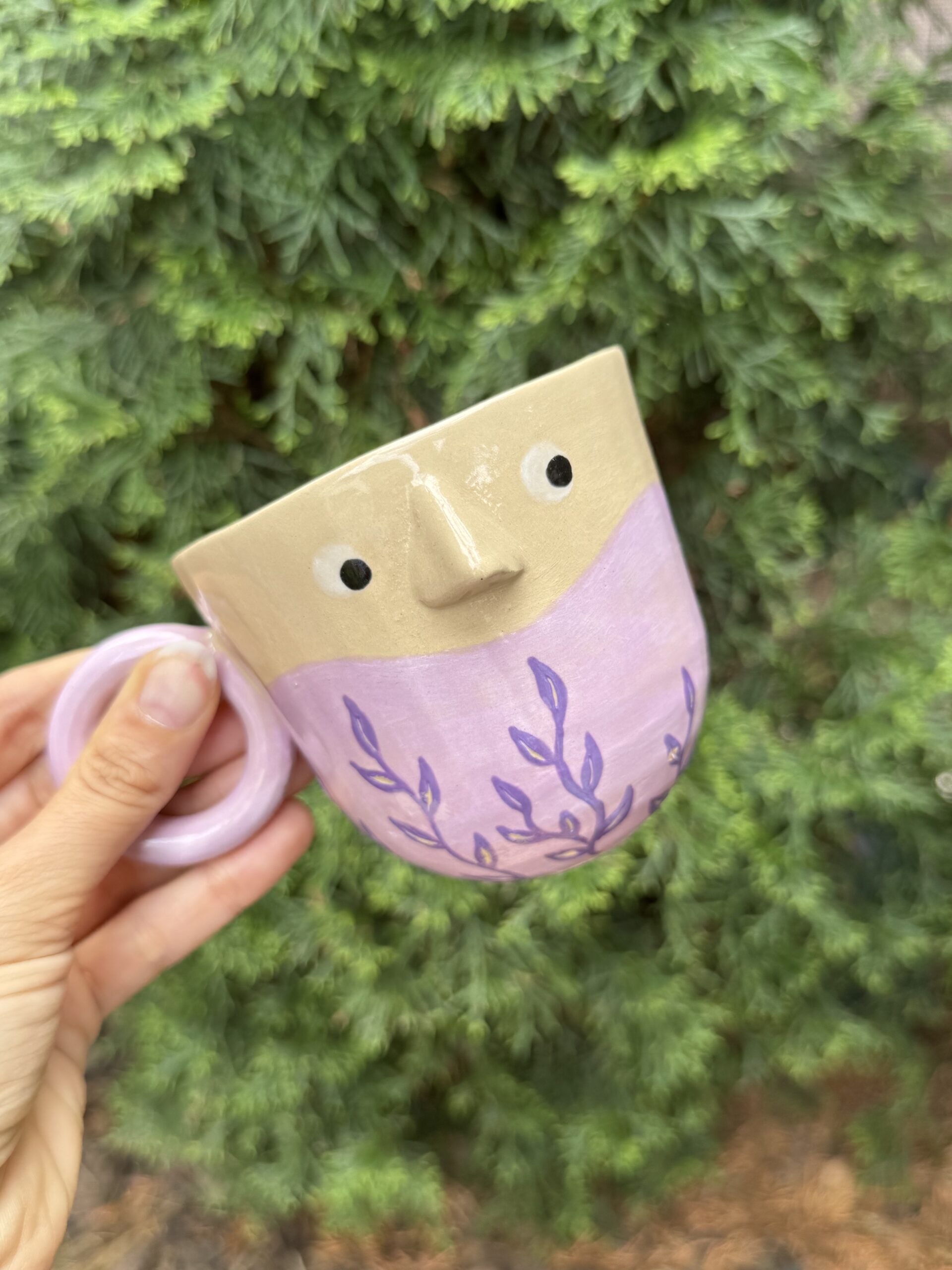 Kubek ceramiczny Lawendek