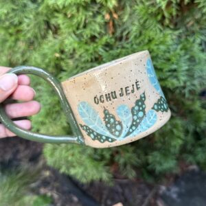 Kubek Ochujeje - zielony