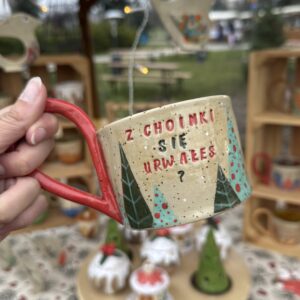 Kubek Z choinki się urwałeś?