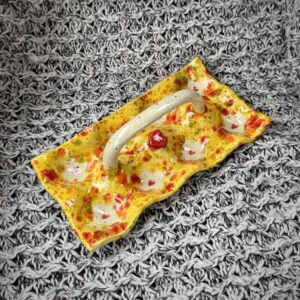 Ceramiczna wytłaczanka - Mandarynka