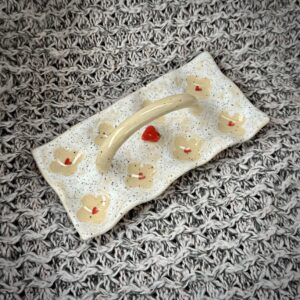 Ceramiczna wytłaczanka - Straciatella