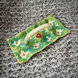 Ceramiczna wytłaczanka - Łąka